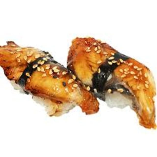 Freshwater Eel (Unagi) Nigiri.