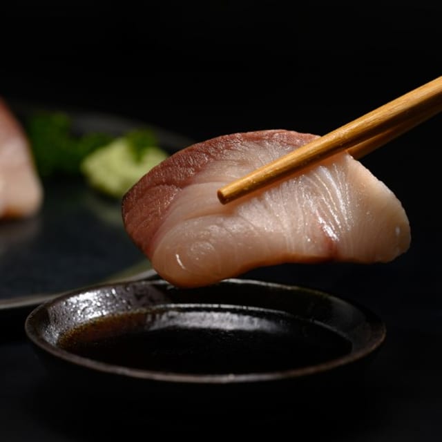 Yellowtail Sashimi.