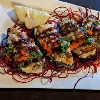 Baked Mussels
