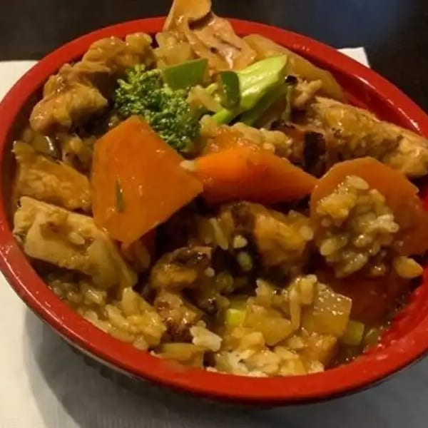 Chicken Curry Rice Bowl.