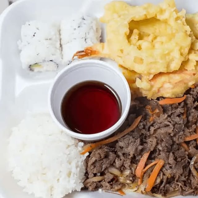Korean Bulgogi Entree.